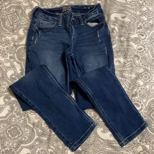 Girls Justice skinny jeans. EUC. Size 12.